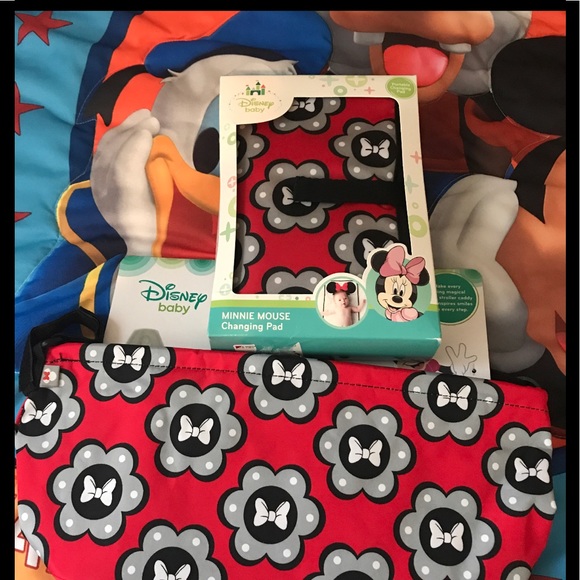 minnie mouse changing mat